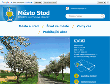 Tablet Screenshot of mestostod.cz